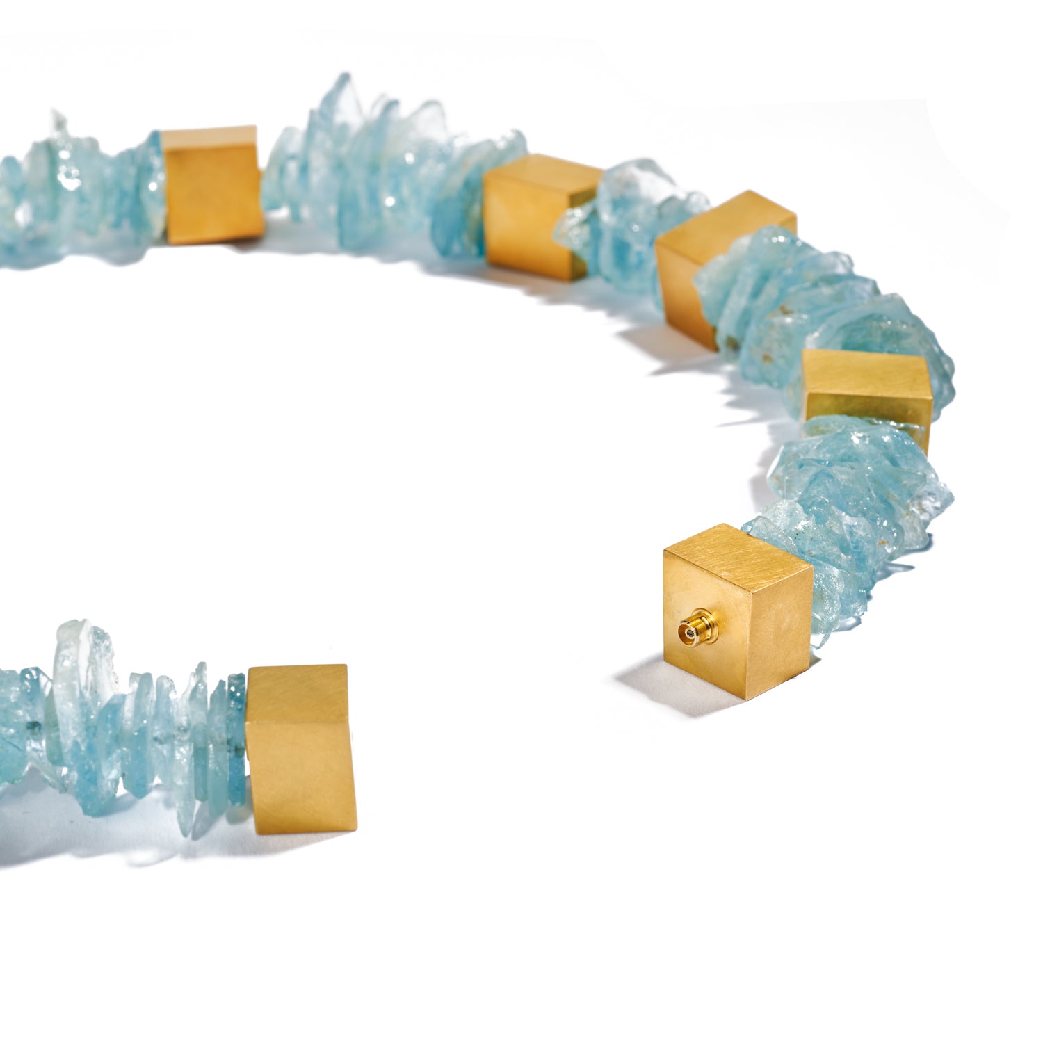 Stacks of Topaz Necklace