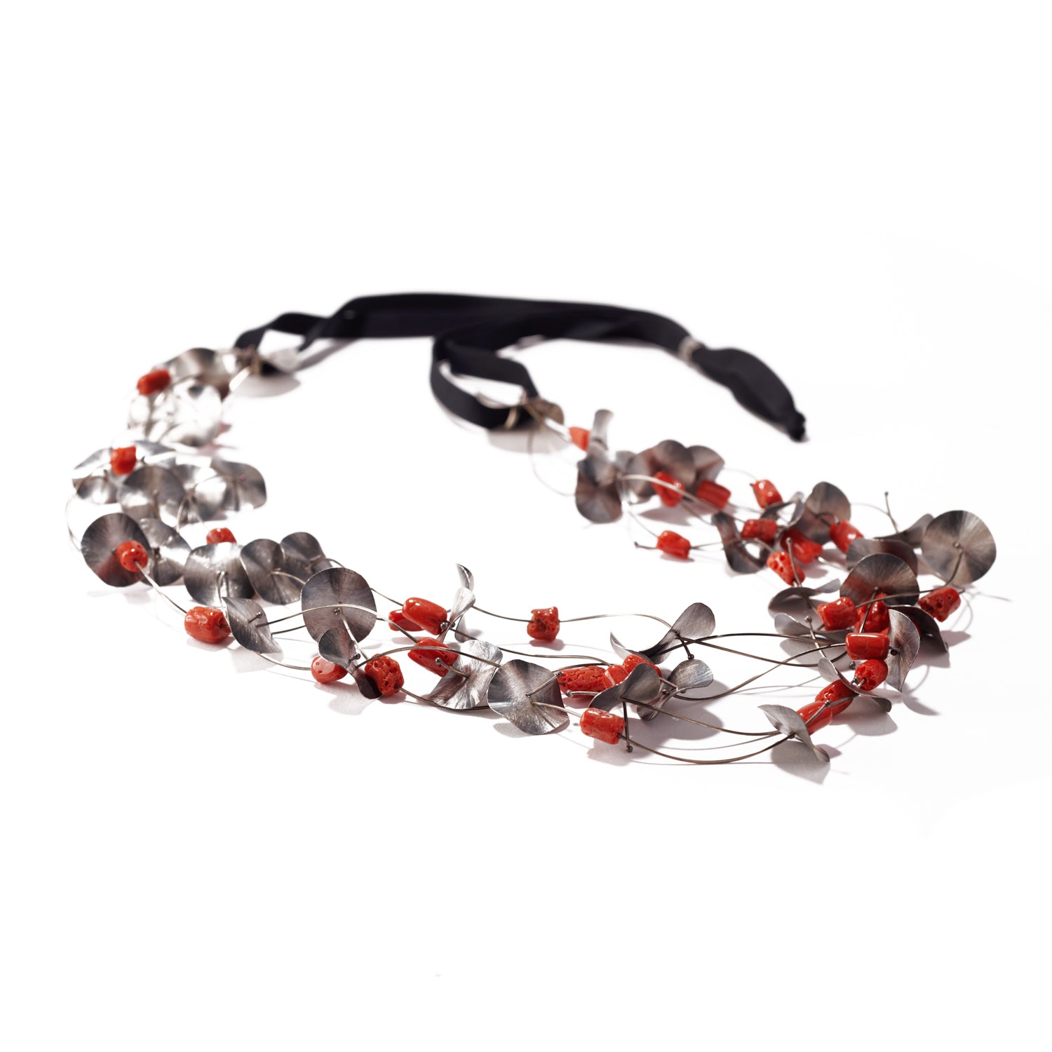 Cremalloles Coral Necklace