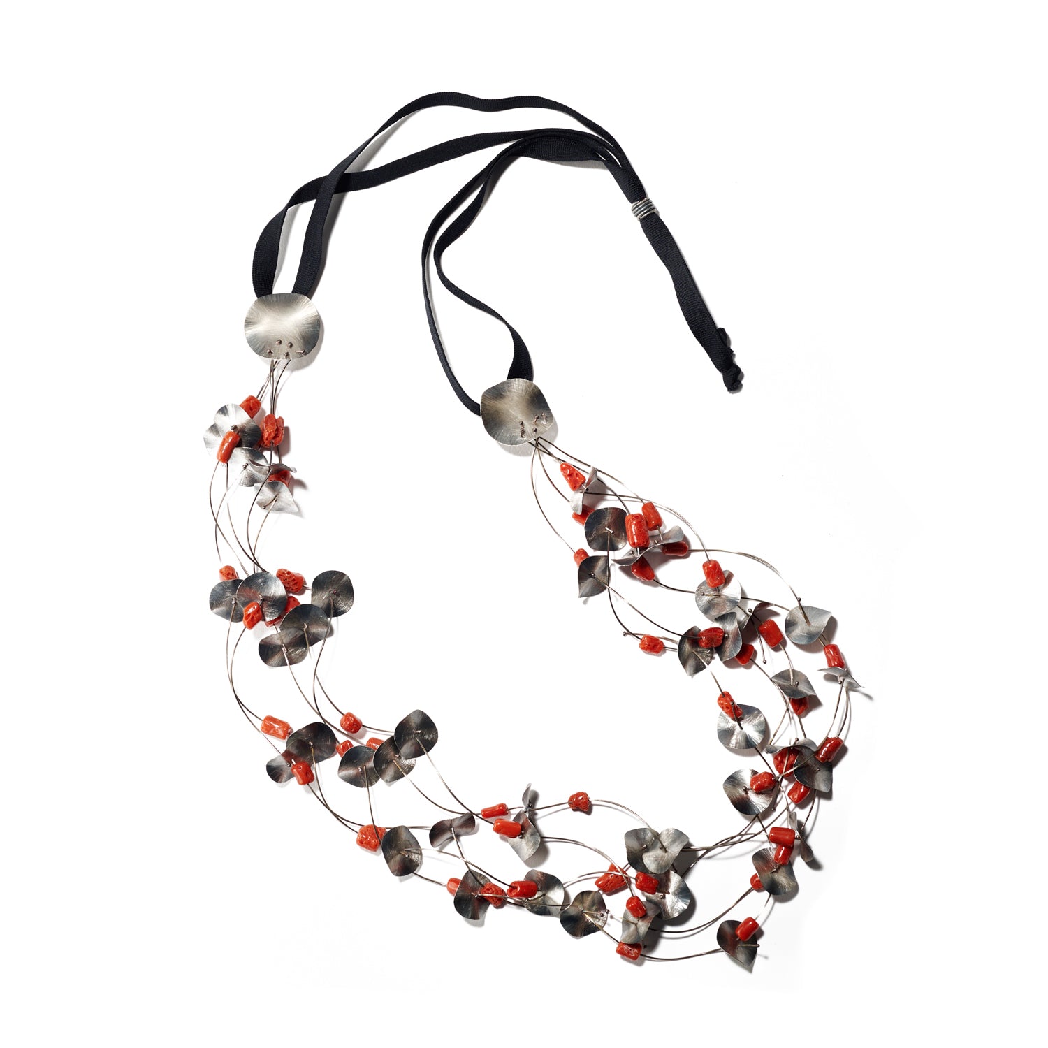 Cremalloles Coral Necklace