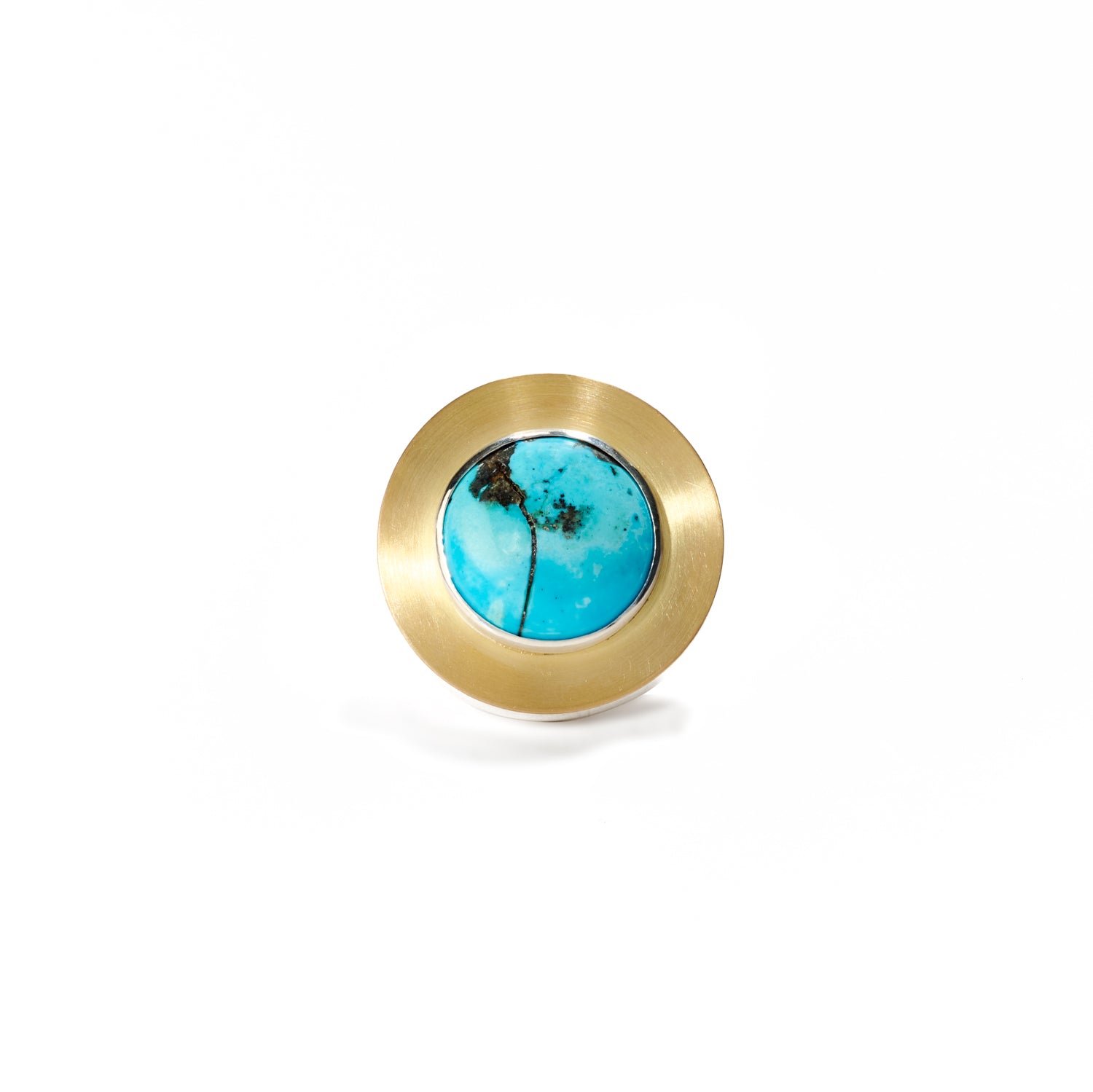 Tibet Turquoise Ring ~ 37mm