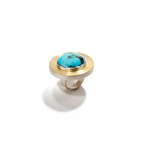 Tibet Turquoise Ring ~ 37mm