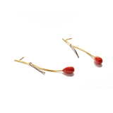 Pinassa Coral Earrings