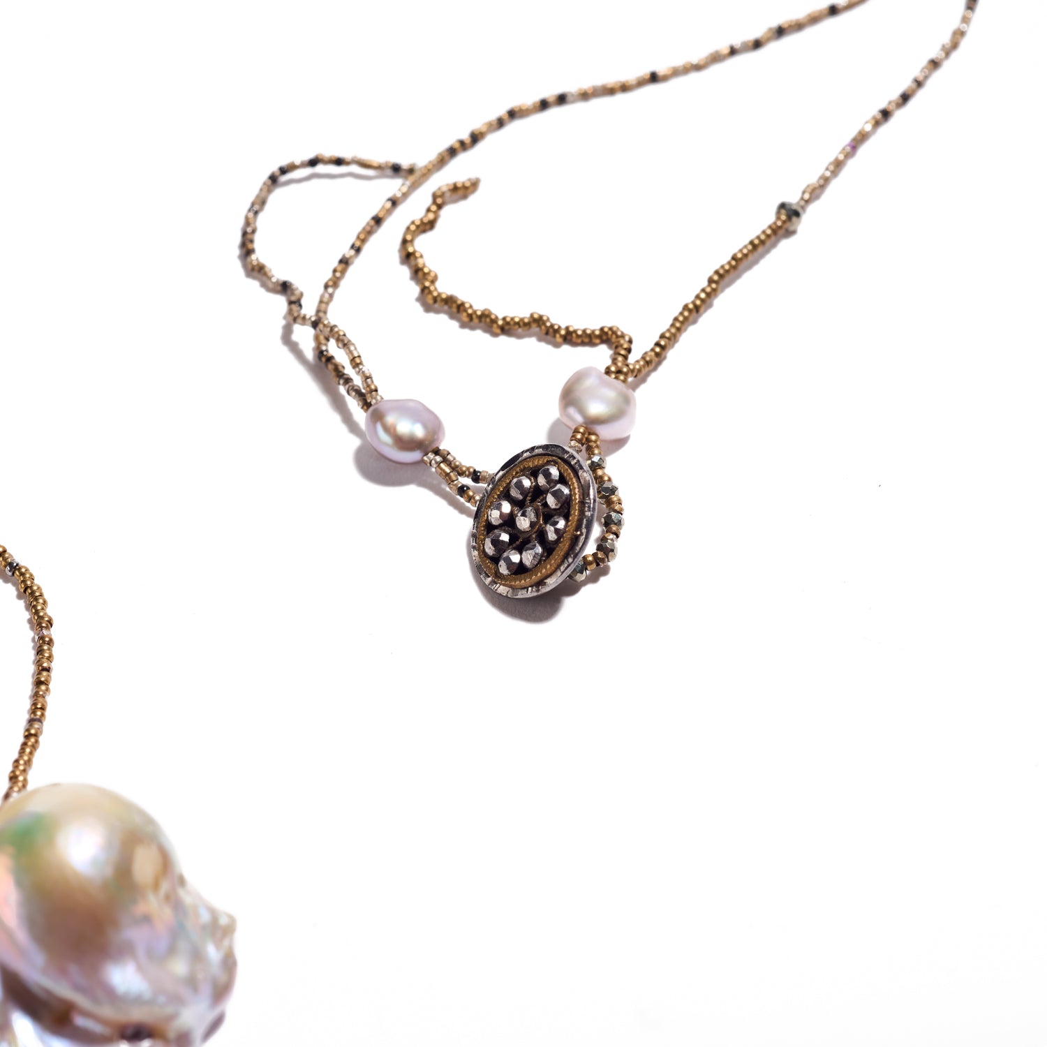 Long Strand Baroque Pearl Necklace