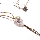 Long Strand Baroque Pearl Necklace