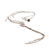 Long Strand Baroque Pearl Necklace