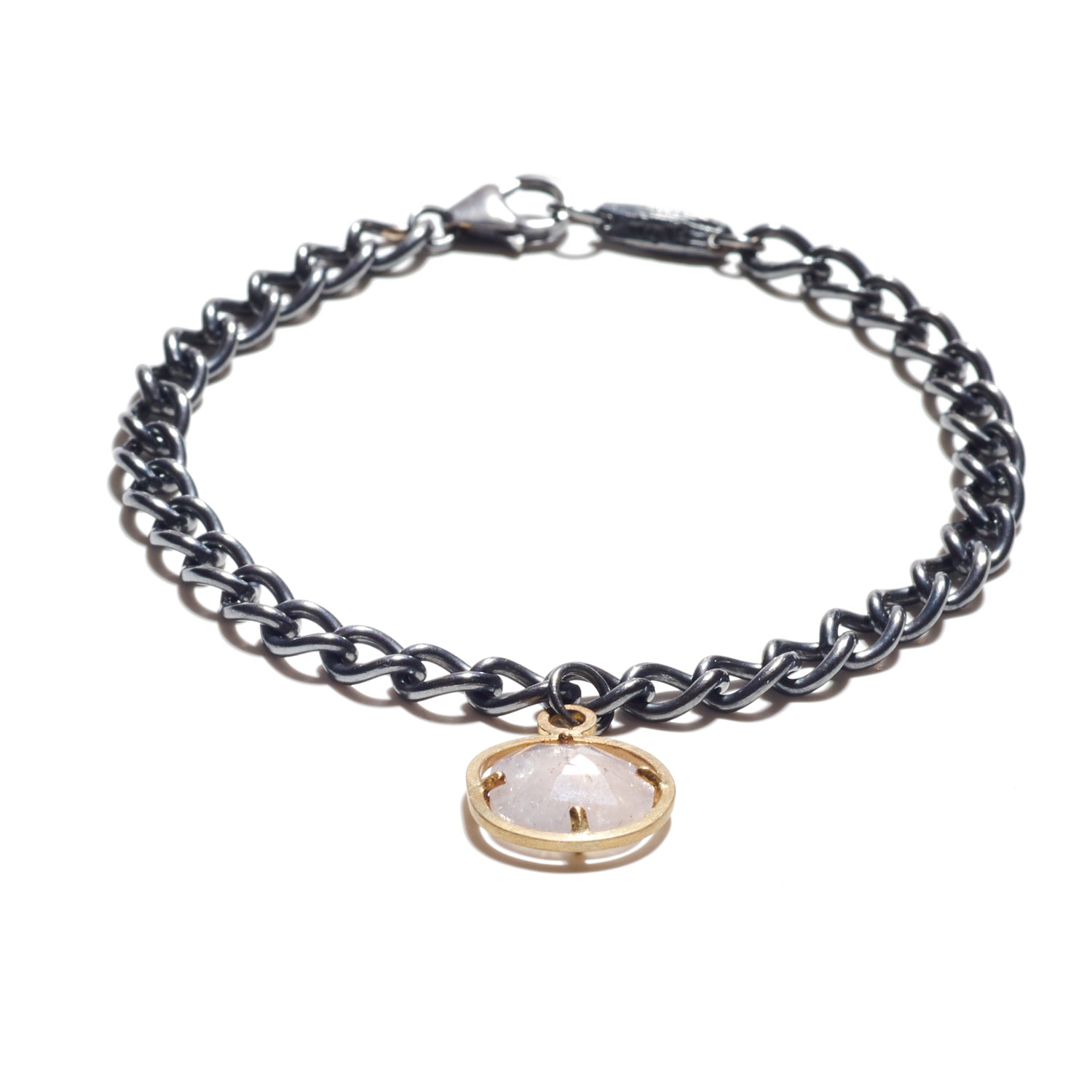 Sapphire & Chain Bracelet I