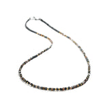 Raw Brown Diamond Beaded Necklace II