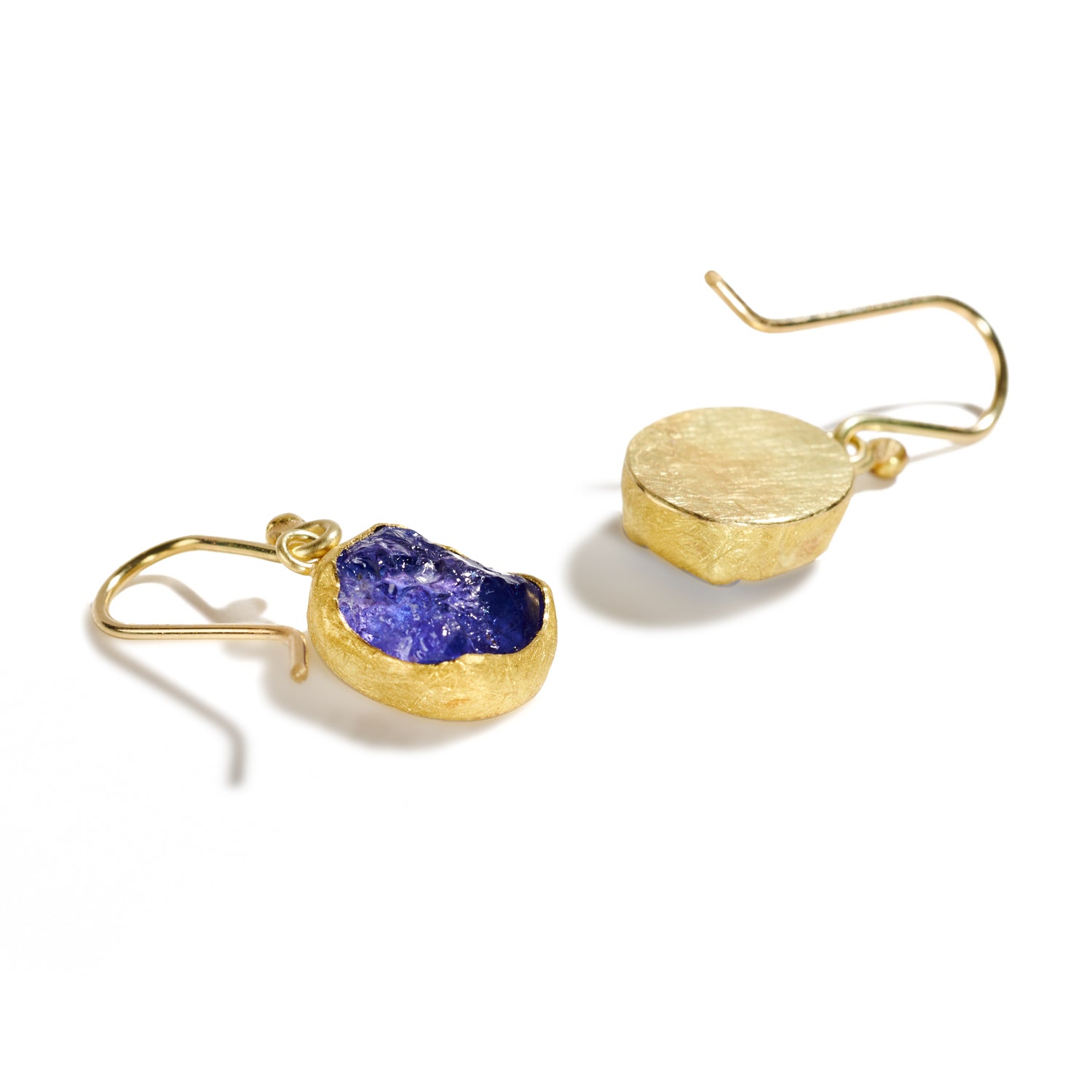 Tanzanite Crystal on French Wire