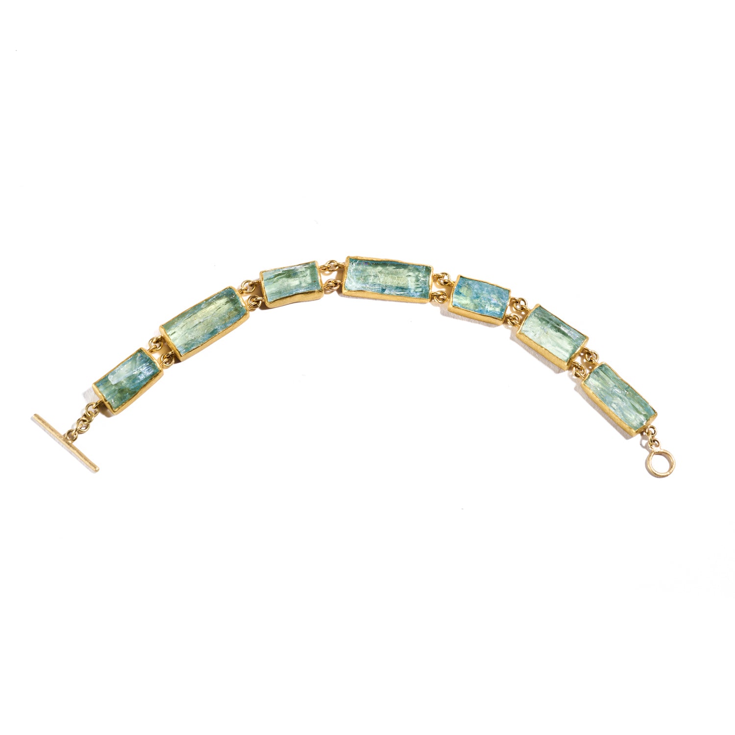 Rough Aquamarine Bracelet