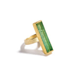 Light Green Tourmaline Ring