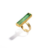 Light Green Tourmaline Ring