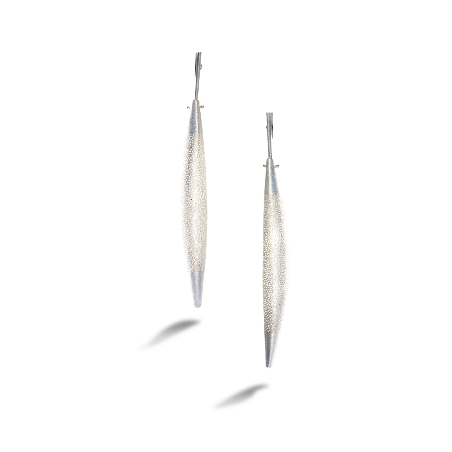 Fading Perforated Pod Earrings