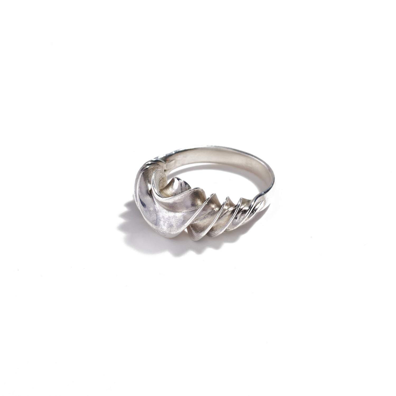 Sterling Silver Spiral Ring II