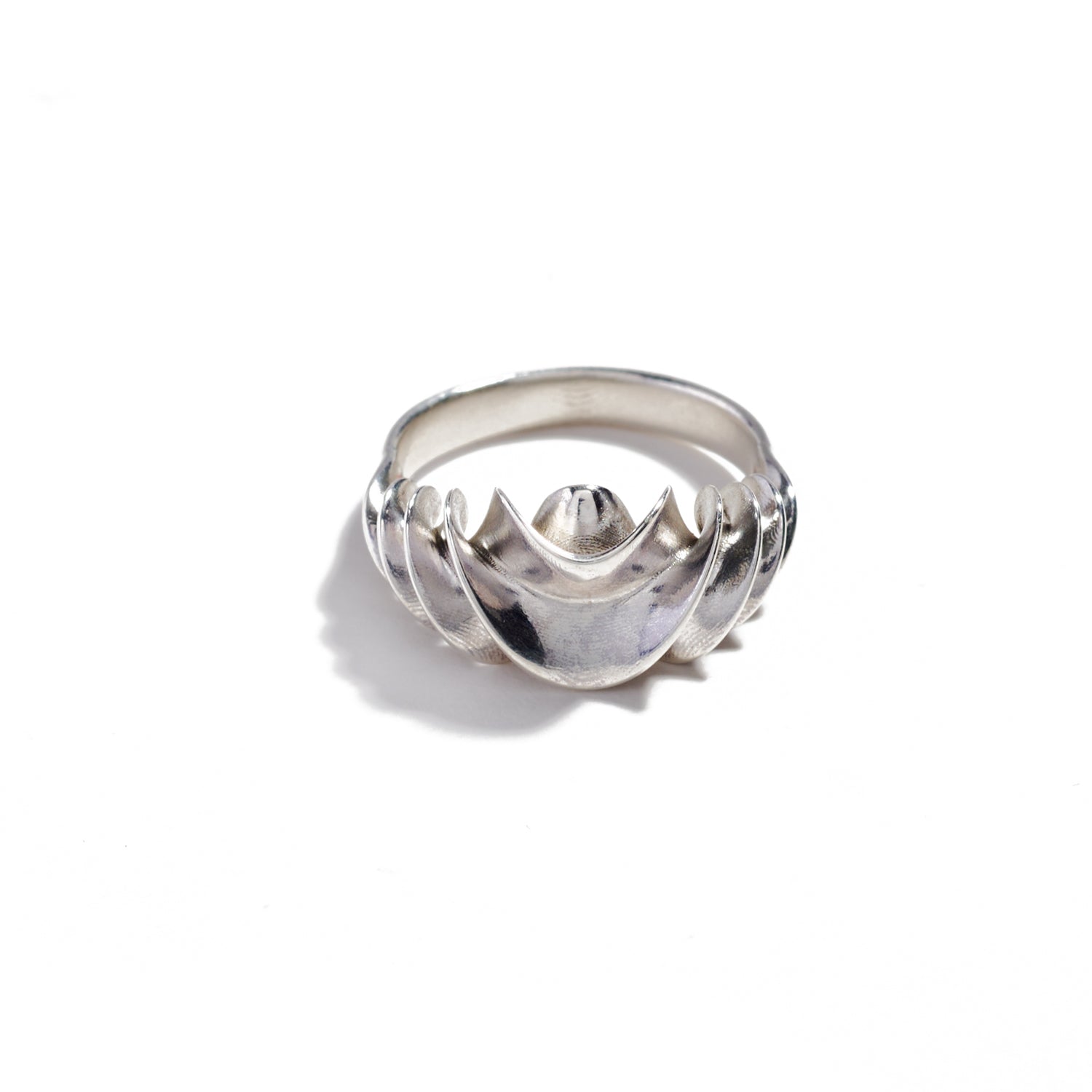 Sterling Silver Spiral Ring II