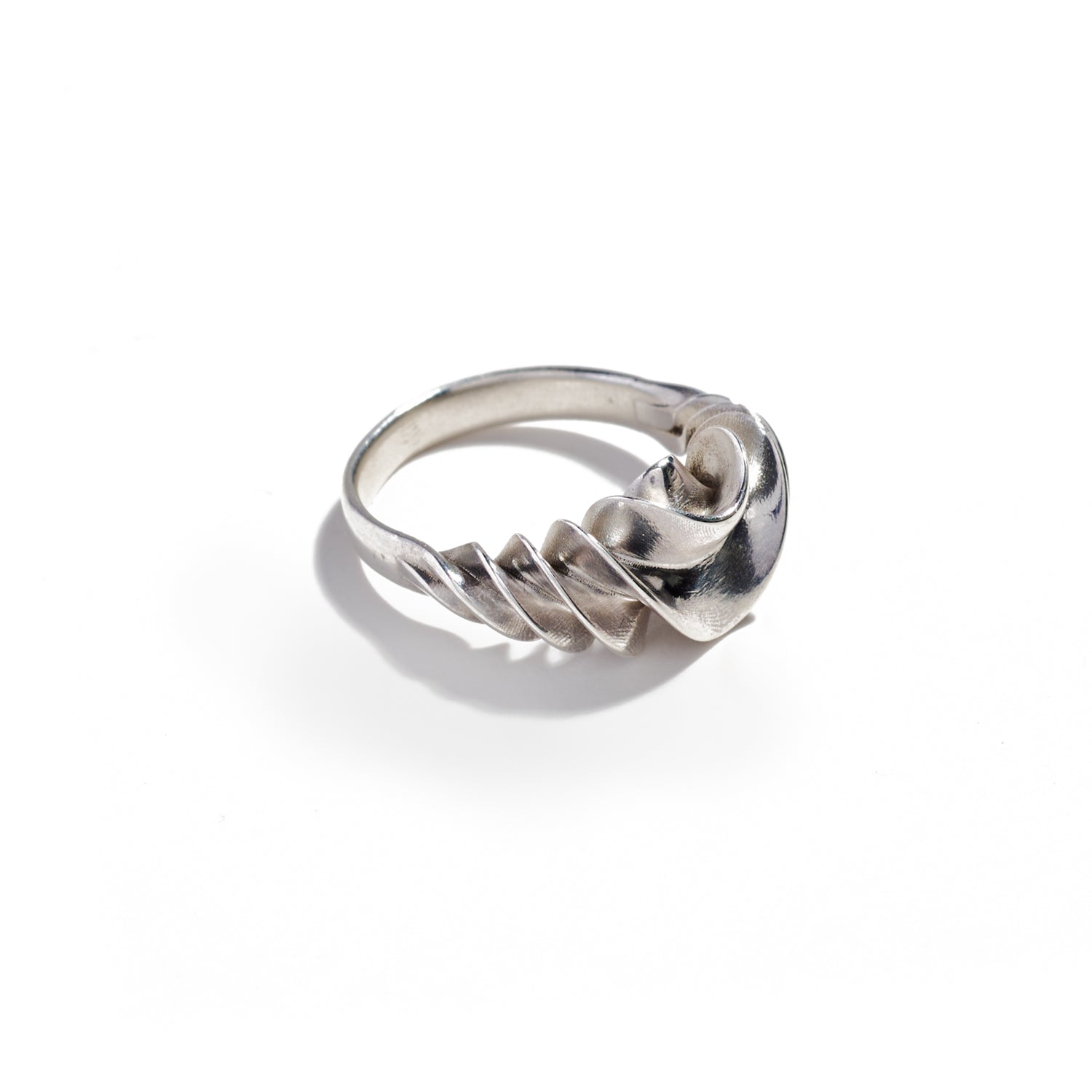 Sterling Silver Spiral Ring II