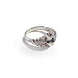 Sterling Silver Spiral Ring II