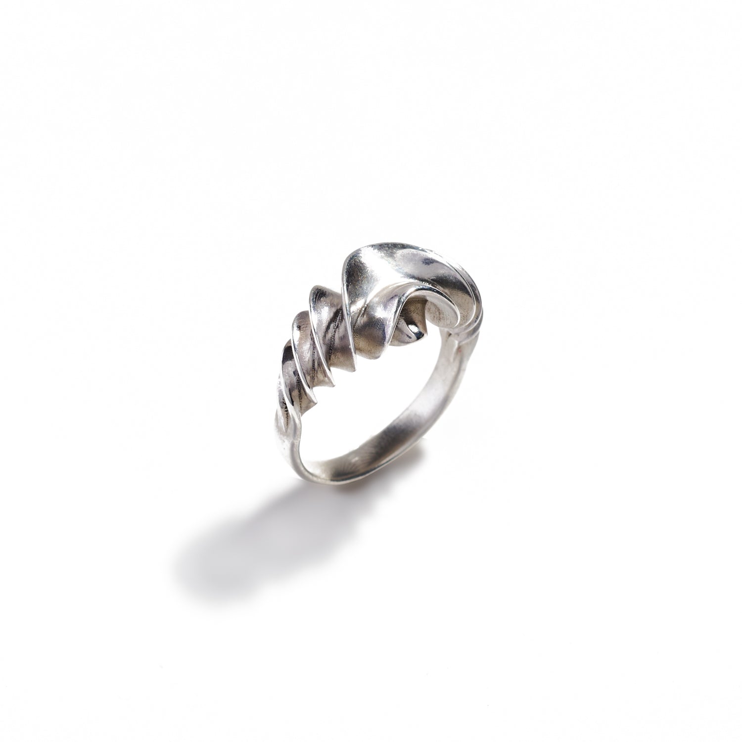 Sterling Silver Spiral Ring II