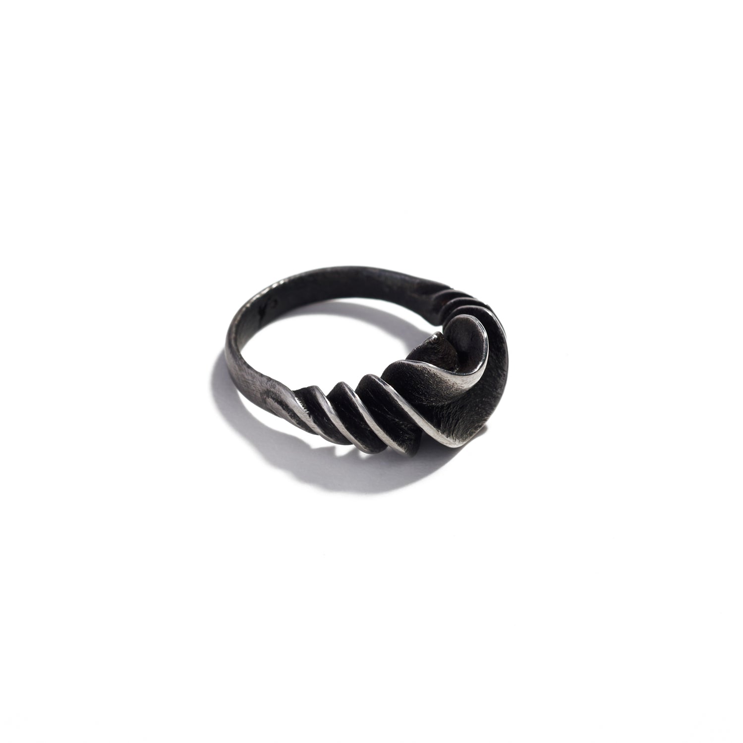 Fire Scaled Spiral Ring II