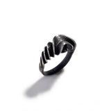 Fire Scaled Spiral Ring II