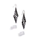 Fire Scald Spiral Earrings