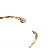 Gold & Brown Diamond Briolette Necklace