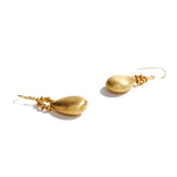 Gold Briolette Teardrop Earrings