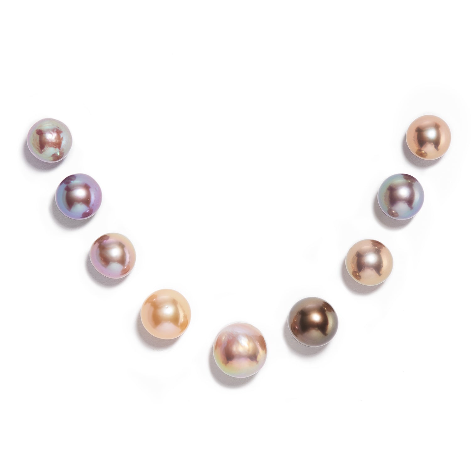 Lavender Bronze Edison Freshwater Pearl