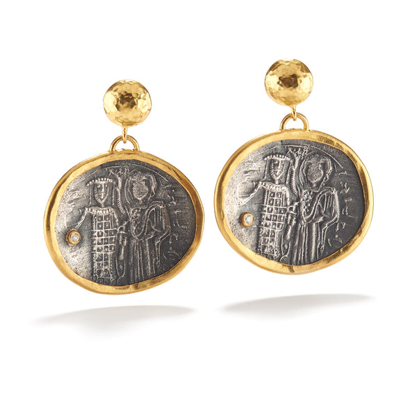 Byzantine Earrings by Fatih Yazicioglu | _18K _insale _New-Discoveries ...