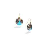 Hochstrasser Cut Turquoise Earrings