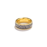 Starry Night Ring Lined with Gold~7.7mm